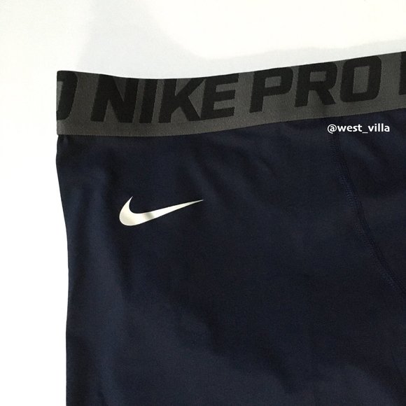 Nike Pro NBA Men's Basketball Compression Training Tights Shorts - Obsidian Blue - Picture 5 of 5